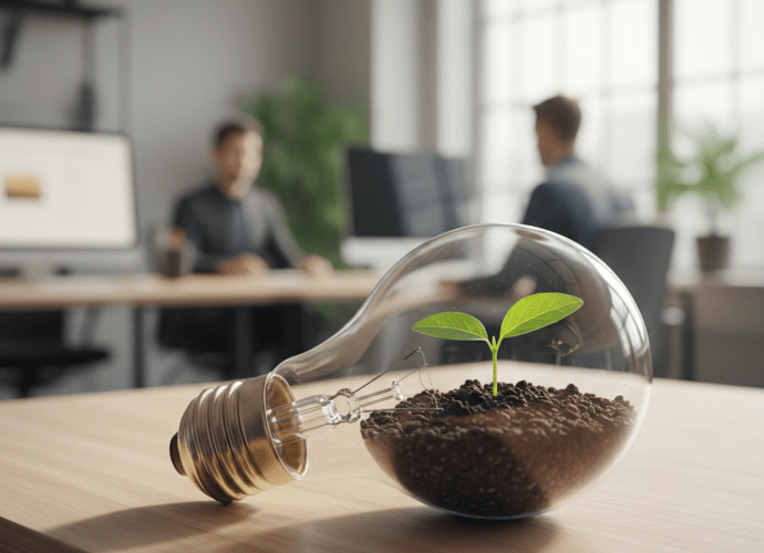 Ein erfolgreiches Team blickt gemeinsam in die Zukunft – Symbol für Führung & Team-Motivation.